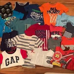 Bundle (20) of Toddler Boys Shirts/Tanks 4T